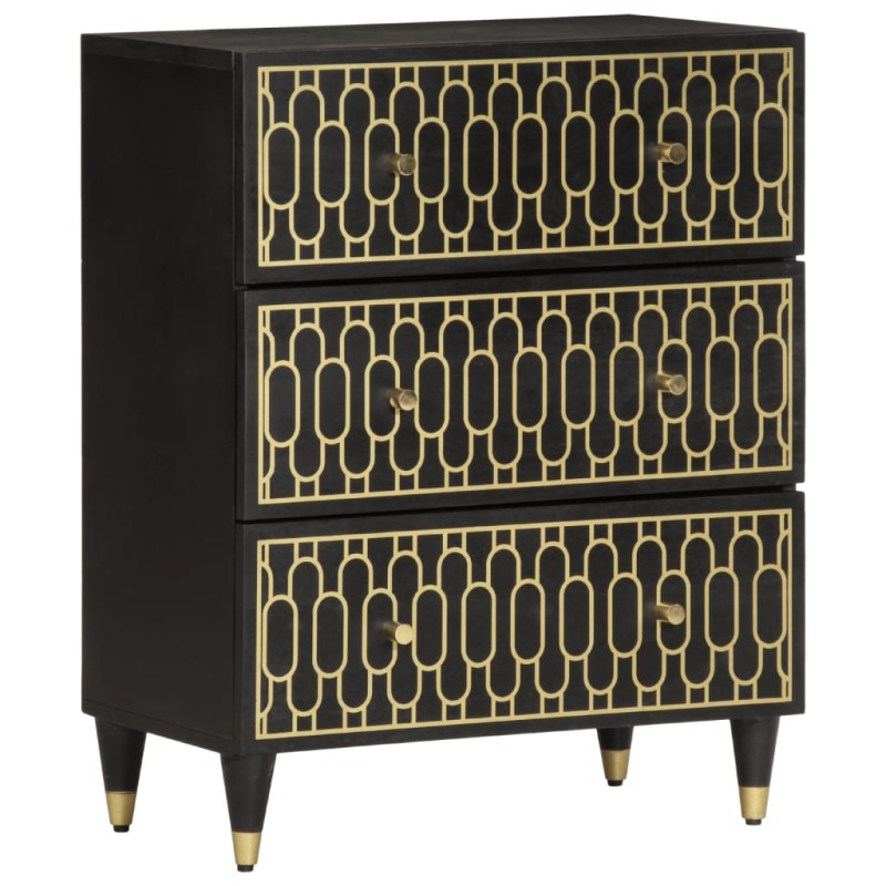 vidaXL Beistellschrank 60x33x75 cm Massivholz Mango vidaXL Beistellschrank 60x33x75 cm Massivholz Mango