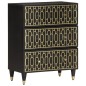 vidaXL Beistellschrank 60x33x75 cm Massivholz Mango vidaXL Beistellschrank 60x33x75 cm Massivholz Mango