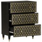 vidaXL Beistellschrank 60x33x75 cm Massivholz Mango vidaXL Beistellschrank 60x33x75 cm Massivholz Mango