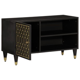 vidaXL TV-Schrank 80x31,5x46 cm Massivholz Mango