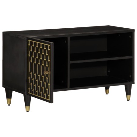 vidaXL TV-Schrank 80x31,5x46 cm Massivholz Mango