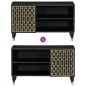 vidaXL TV-Schrank 80x31,5x46 cm Massivholz Mango vidaXL TV-Schrank 80x31,5x46 cm Massivholz Mango