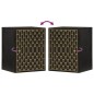 vidaXL Bad-Wandschrank 38x33x48 cm Massivholz Mango vidaXL Bad-Wandschrank 38x33x48 cm Massivholz Mango