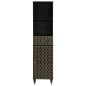 vidaXL Badschrank 38x33x160 cm Massivholz Mango vidaXL Badschrank 38x33x160 cm Massivholz Mango