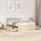 vidaXL Massivholzbett ohne Matratze 135x190 cm Kiefernholz vidaXL Massivholzbett ohne Matratze 135x190 cm Kiefernholz