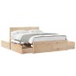 vidaXL Massivholzbett ohne Matratze 135x190 cm Kiefernholz vidaXL Massivholzbett ohne Matratze 135x190 cm Kiefernholz