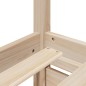 vidaXL Massivholzbett ohne Matratze 135x190 cm Kiefernholz vidaXL Massivholzbett ohne Matratze 135x190 cm Kiefernholz