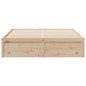vidaXL Massivholzbett ohne Matratze 160x200 cm Kiefernholz vidaXL Massivholzbett ohne Matratze 160x200 cm Kiefernholz