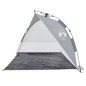 vidaXL Strandzelt Grau Quick Release Wasserdicht vidaXL Strandzelt Grau Quick Release Wasserdicht