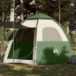 vidaXL Campingzelt 4 Personen Grün Quick Release vidaXL Campingzelt 4 Personen Grün Quick Release