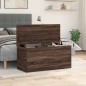 vidaXL Truhe Braun Eichen-Optik 100x42x46 cm Holzwerkstoff vidaXL Truhe Braun Eichen-Optik 100x42x46 cm Holzwerkstoff
