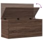 vidaXL Truhe Braun Eichen-Optik 100x42x46 cm Holzwerkstoff vidaXL Truhe Braun Eichen-Optik 100x42x46 cm Holzwerkstoff