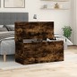 vidaXL Truhe Räuchereiche 100x42x46 cm Holzwerkstoff vidaXL Truhe Räuchereiche 100x42x46 cm Holzwerkstoff