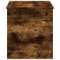 vidaXL Truhe Räuchereiche 100x42x46 cm Holzwerkstoff vidaXL Truhe Räuchereiche 100x42x46 cm Holzwerkstoff