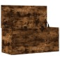 vidaXL Truhe Räuchereiche 100x42x46 cm Holzwerkstoff vidaXL Truhe Räuchereiche 100x42x46 cm Holzwerkstoff