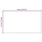 vidaXL Zeltteppich Hellgrün 400x700 cm HDPE vidaXL Zeltteppich Hellgrün 400x700 cm HDPE
