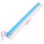 vidaXL Installationsrohre Selbstklebend 60x40 mm 10 m PVC vidaXL Installationsrohre Selbstklebend 60x40 mm 10 m PVC