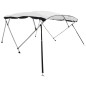 vidaXL 4-Bow Bimini-Top mit Mesh-Seitenteilen 243x(170-182)x137 cm vidaXL 4-Bow Bimini-Top mit Mesh-Seitenteilen 243x(170-182)x137 cm