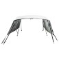 vidaXL 4-Bow Bimini-Top mit Mesh-Seitenteilen 243x(170-182)x137 cm vidaXL 4-Bow Bimini-Top mit Mesh-Seitenteilen 243x(170-182)x137 cm