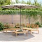 vidaXL 4-tlg. Garten-Sofagarnitur aus Paletten Massivholz Akazie vidaXL 4-tlg. Garten-Sofagarnitur aus Paletten Massivholz Akazie