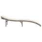 vidaXL Sonnenliegen 2 Stk. mit Auflagen Beige Poly Rattan vidaXL Sonnenliegen 2 Stk. mit Auflagen Beige Poly Rattan