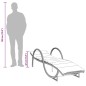 vidaXL Sonnenliegen 2 Stk. mit Auflagen Beige Poly Rattan vidaXL Sonnenliegen 2 Stk. mit Auflagen Beige Poly Rattan