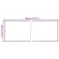 vidaXL Balkon-Sichtschutz Steinoptik Grau 400x120 cm PVC vidaXL Balkon-Sichtschutz Steinoptik Grau 400x120 cm PVC