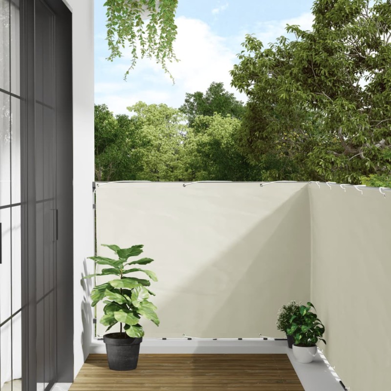 vidaXL Balkon-Sichtschutz Weiß 700x120 cm PVC vidaXL Balkon-Sichtschutz Weiß 700x120 cm PVC