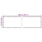 vidaXL Balkon-Sichtschutz Steinoptik Grau 1000x90 cm PVC vidaXL Balkon-Sichtschutz Steinoptik Grau 1000x90 cm PVC