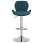 vidaXL Barhocker 2 Stk. Blau Samt vidaXL Barhocker 2 Stk. Blau Samt