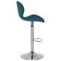 vidaXL Barhocker 2 Stk. Blau Samt vidaXL Barhocker 2 Stk. Blau Samt