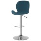 vidaXL Barhocker 2 Stk. Blau Samt vidaXL Barhocker 2 Stk. Blau Samt