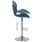 vidaXL Barhocker 2 Stk. Blau Samt vidaXL Barhocker 2 Stk. Blau Samt