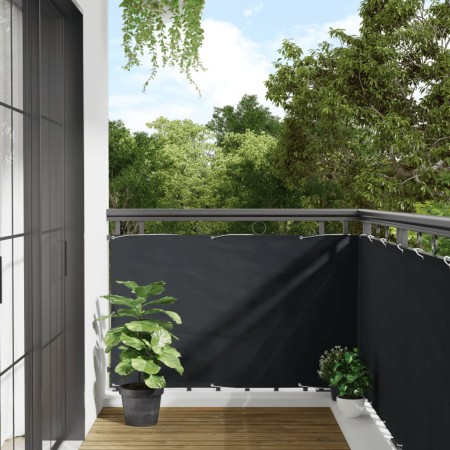 vidaXL Balkon-Sichtschutz Anthrazit 1000x90 cm PVC