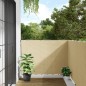 vidaXL Balkon-Sichtschutz Creme 1000x120 cm PVC vidaXL Balkon-Sichtschutz Creme 1000x120 cm PVC