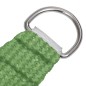 vidaXL Sonnensegel 160 g/m² Hellgrün 2,5x4,5 m HDPE vidaXL Sonnensegel 160 g/m² Hellgrün 2,5x4,5 m HDPE