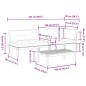 vidaXL 3-tlg. Garten-Sofagarnitur aus Paletten mit Kissen Akazienholz vidaXL 3-tlg. Garten-Sofagarnitur aus Paletten mit Kissen Akazienholz