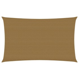 vidaXL Sonnensegel 160 g/m² Taupe 5x8 m HDPE
