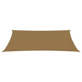vidaXL Sonnensegel 160 g/m² Taupe 5x8 m HDPE