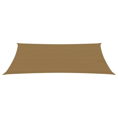 vidaXL Sonnensegel 160 g/m² Taupe 5x8 m HDPE