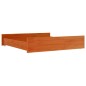 vidaXL Bettschubladen 2 Stk. Wachsbraun Massivholz Kiefer vidaXL Bettschubladen 2 Stk. Wachsbraun Massivholz Kiefer
