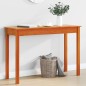 vidaXL Konsolentisch Wachsbraun 110x40x75 cm Massivholz Kiefer vidaXL Konsolentisch Wachsbraun 110x40x75 cm Massivholz Kiefer