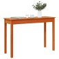 vidaXL Konsolentisch Wachsbraun 110x40x75 cm Massivholz Kiefer vidaXL Konsolentisch Wachsbraun 110x40x75 cm Massivholz Kiefer