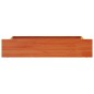 vidaXL Bettschubladen 4 Stk. Wachsbraun Massivholz Kiefer vidaXL Bettschubladen 4 Stk. Wachsbraun Massivholz Kiefer