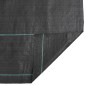 vidaXL Unkrautvlies Schwarz 1,5x25 m PP vidaXL Unkrautvlies Schwarz 1,5x25 m PP