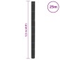 vidaXL Unkrautvlies Schwarz 1,5x25 m PP vidaXL Unkrautvlies Schwarz 1,5x25 m PP