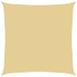 vidaXL Sonnensegel Sandfarbe 5x5 m 100% Polyester Oxford vidaXL Sonnensegel Sandfarbe 5x5 m 100% Polyester Oxford