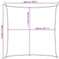 vidaXL Sonnensegel Sandfarbe 5x5 m 100% Polyester Oxford vidaXL Sonnensegel Sandfarbe 5x5 m 100% Polyester Oxford