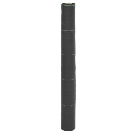 vidaXL Unkrautvlies Schwarz 1x10 m PP