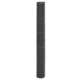 vidaXL Unkrautvlies Schwarz 1x50 m PP